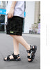 Trendy Kids Camouflage Beach Strap Sandals ATHLEXES