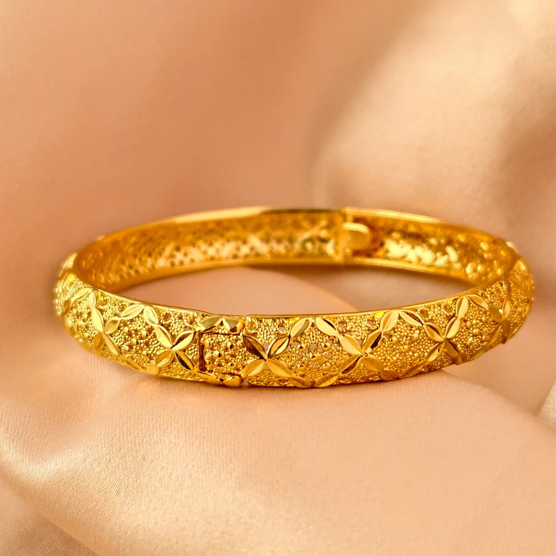 Dubai Turkish Gold Plated Bridal Bangles ATHLEXES