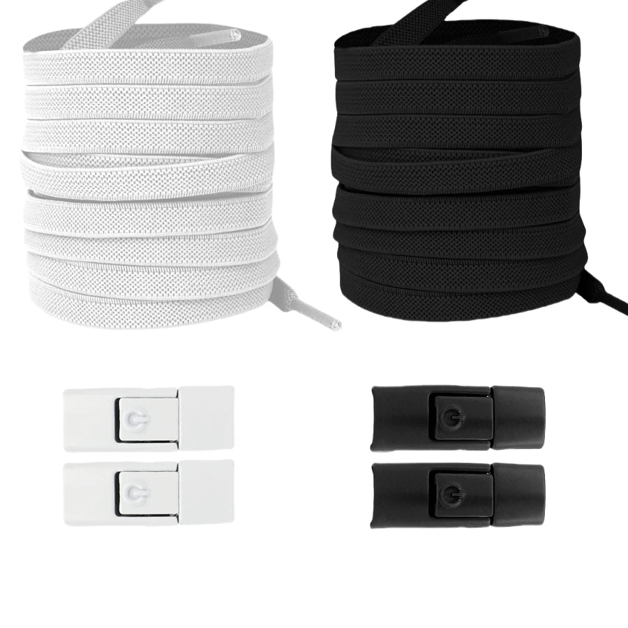 No-Tie Elastic Lock Laces for Sneakers and Shoes ATHLEXES