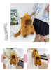 Kawaii Capybara Plush Backpack for Kids ATHLEXES