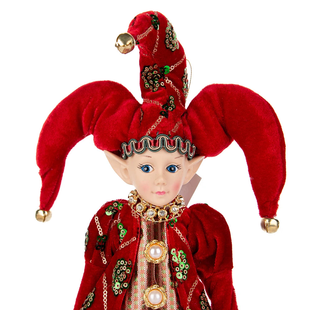 Festive Elf Plush Doll: Christmas Tree Ornament Gift ATHLEXES