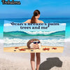 Ocean Breeze Palm Tree Beach Towel ATHLEXES
