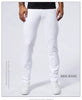 Urban Style Slim Fit White Denim Jeans ATHLEXES