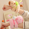 Kawaii Capybara Plush Snap Bracelet Toy ATHLEXES