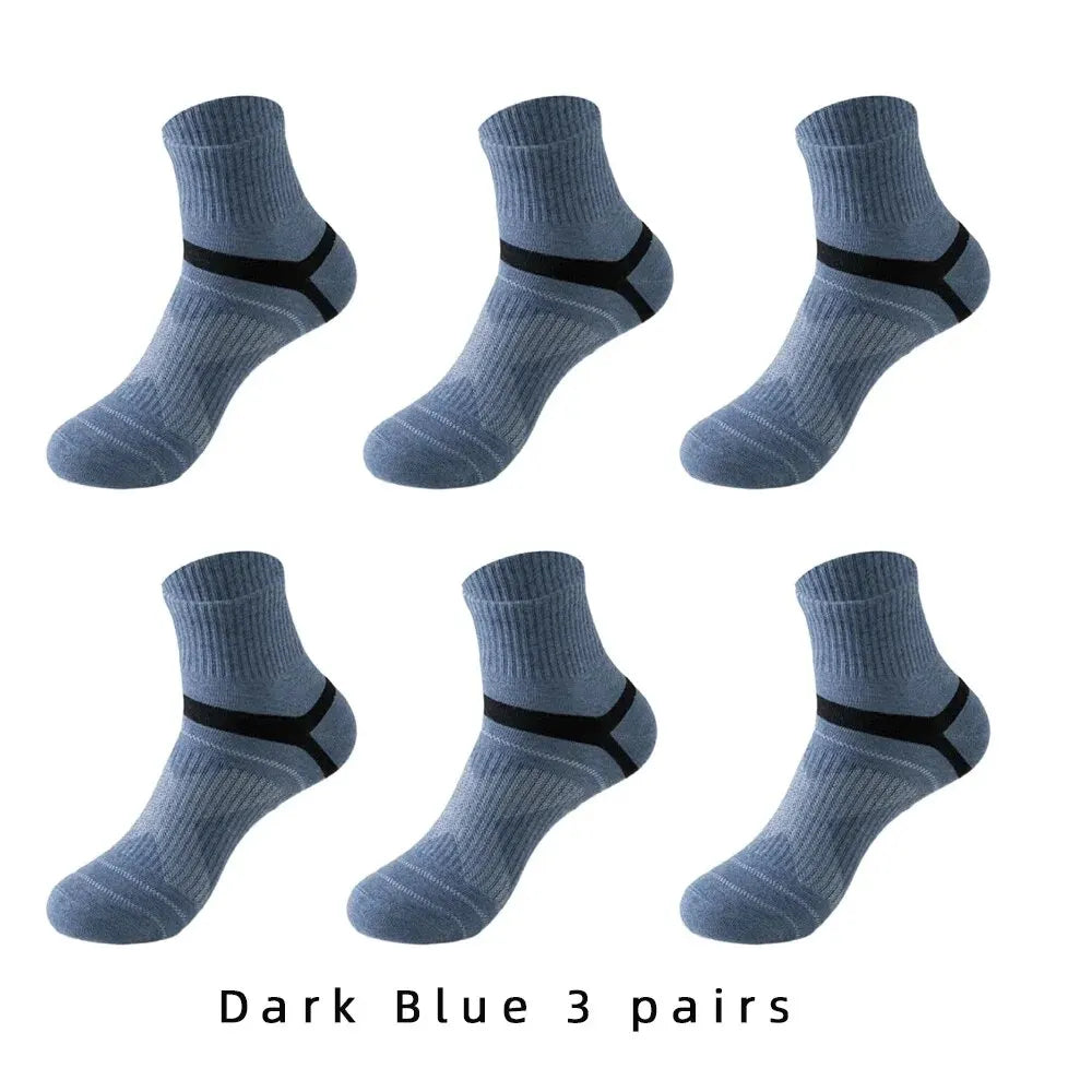 Trendy Cotton Sports Socks Set ATHLEXES