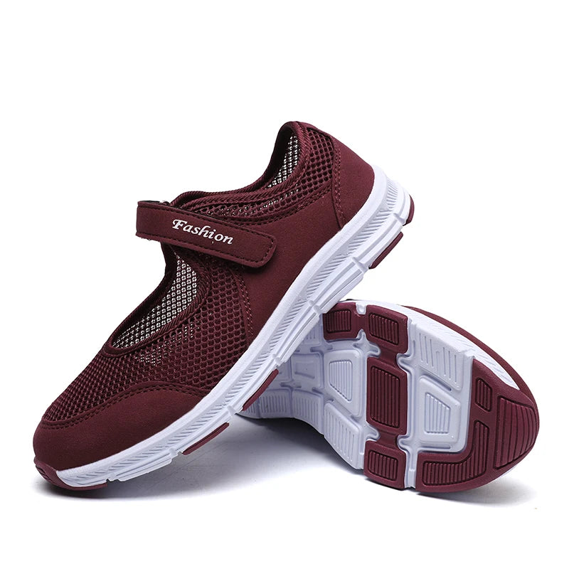 BreezyWalk Womenâ??s Fashion Mesh Sneakers ATHLEXES