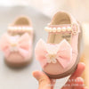 Princess Bow Leather Sneakers for Tiny Trendsetters ATHLEXES