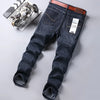 Classic Blue Black Stretch Denim Jeans for Men ATHLEXES