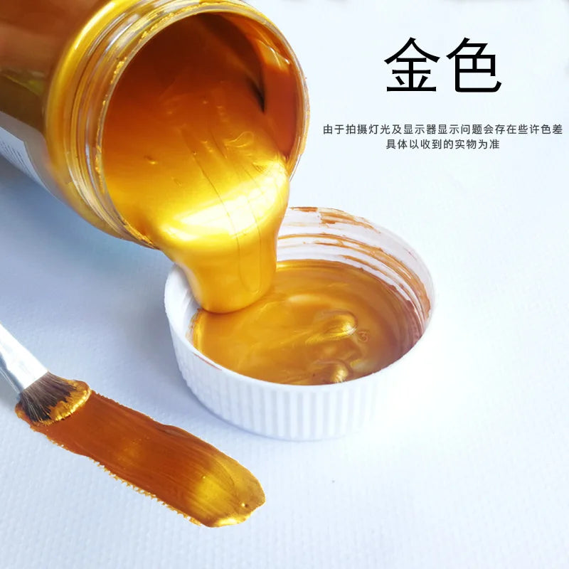 Metallic Gold Acrylic Paint for DIY Projects ATHLEXES