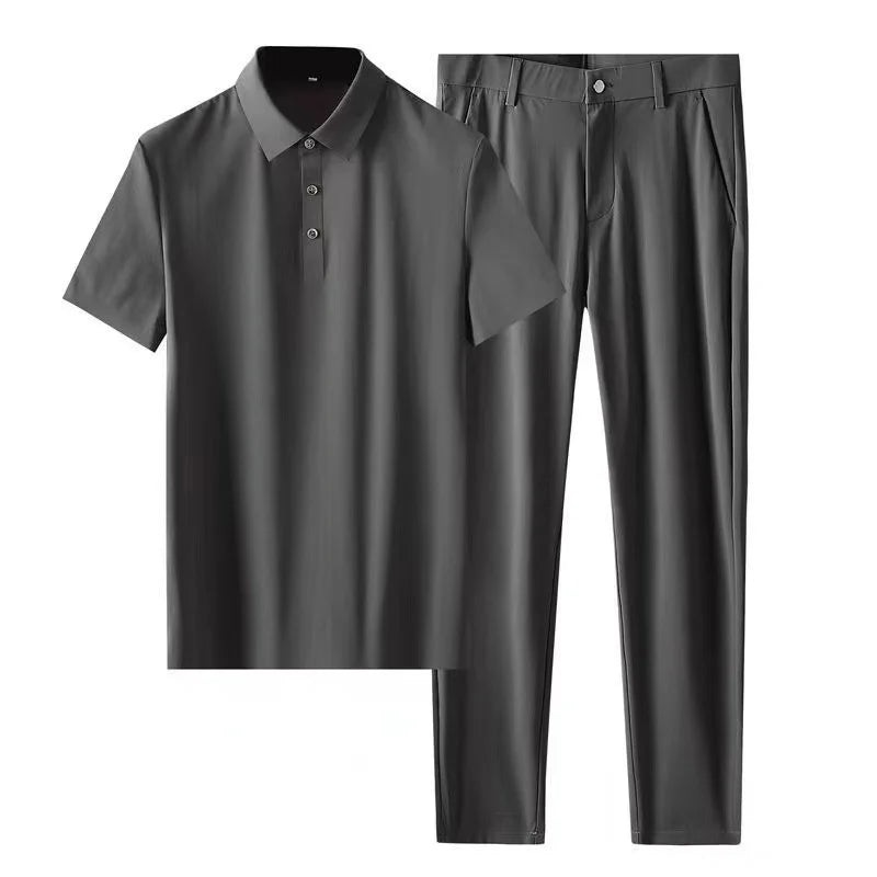 High-Elastic Menâ??s Two-Piece Summer Tracksuit ATHLEXES