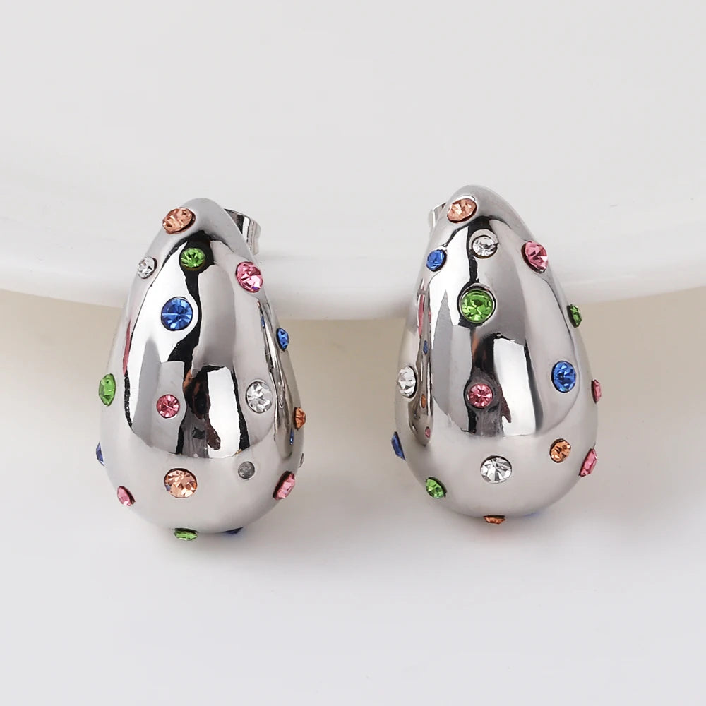 Waterproof Teardrop Stud Earrings ATHLEXES