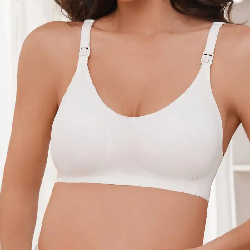 Seamless Comfort Nursing Bra with Beautiful Back Design ATHLEXES
