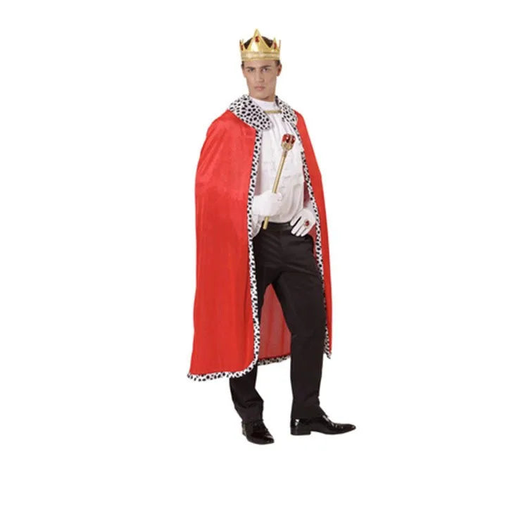Royal Prince King Costume with Cloak & Crown ATHLEXES