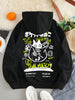 Chic Cat Print Hoodie for Women ATHLEXES
