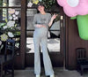 Chic Maternity Dots Slim Fit Trousers ATHLEXES