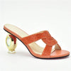 Italian Rhinestone Open Toe Party Pumps for Women ATHLEXES