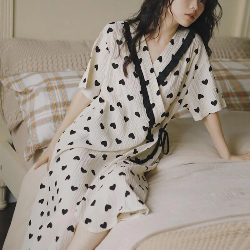 Maternity Comfort Nursing Nightgown ATHLEXES