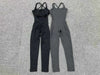 Sculpt & Dance Backless Bodycon Scrunch Jumpsuit for Women ATHLEXES
