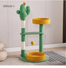 Cat Supplies Pet Cactus Crawler Pet Supplies Nest Cat Scratch Board Tree Spacecraft Cat Tree Tower Furniture ATHLEXES