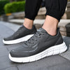 YRZL Waterproof Leather Running Shoes for Men - Comfortable & Durable ATHLEXES