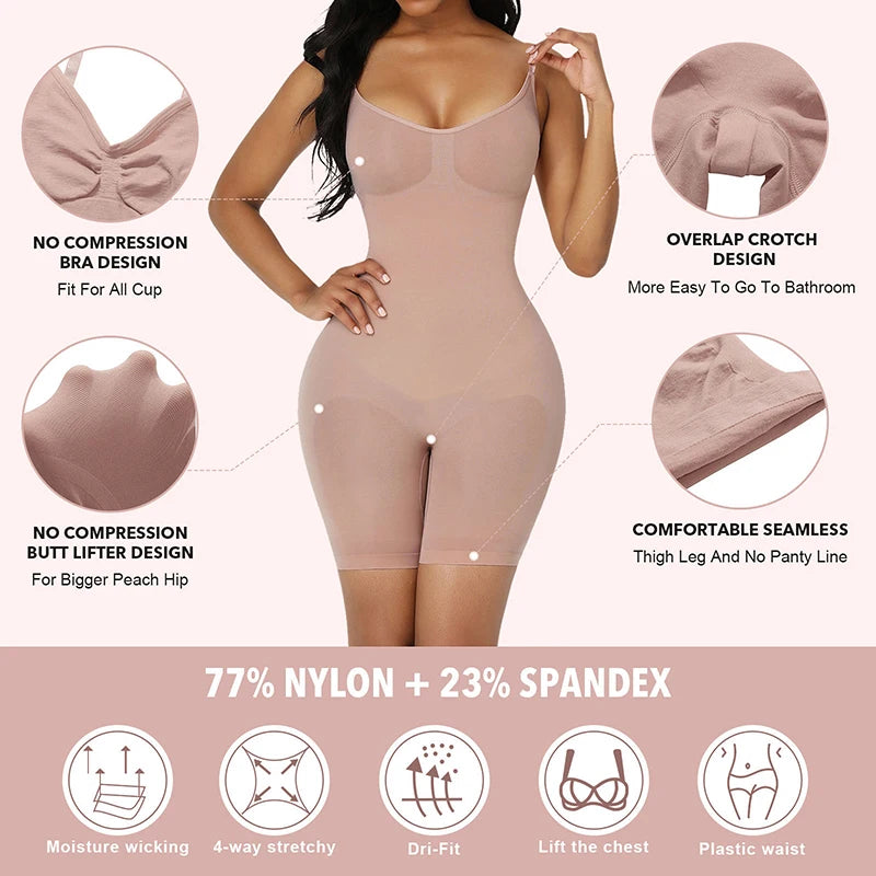 SculptedSilhouette Seamless Bodysuit Shapewear ATHLEXES