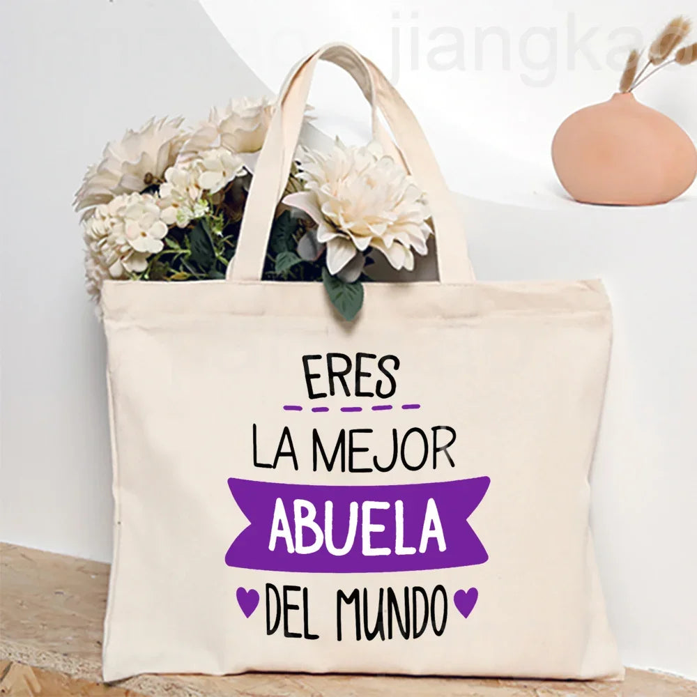 Bulldog Love Canvas Tote Bag ATHLEXES