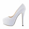 Stiletto Glam: 14cm Women’s Platform Pumps for Party & Wedding ATHLEXES