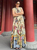 Chic Summer Backless Pleated Dress ATHLEXES