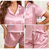 SilkDream Women's Satin Pajama Set ATHLEXES
