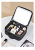 LuxeGlow LED Makeup Case with Mirror ATHLEXES