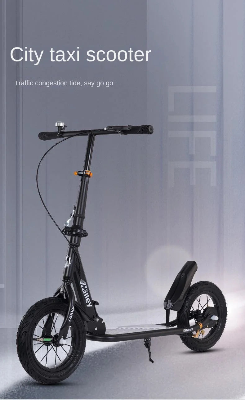 TULX EcoFold Scooter with Explosion-Proof Tires ATHLEXES
