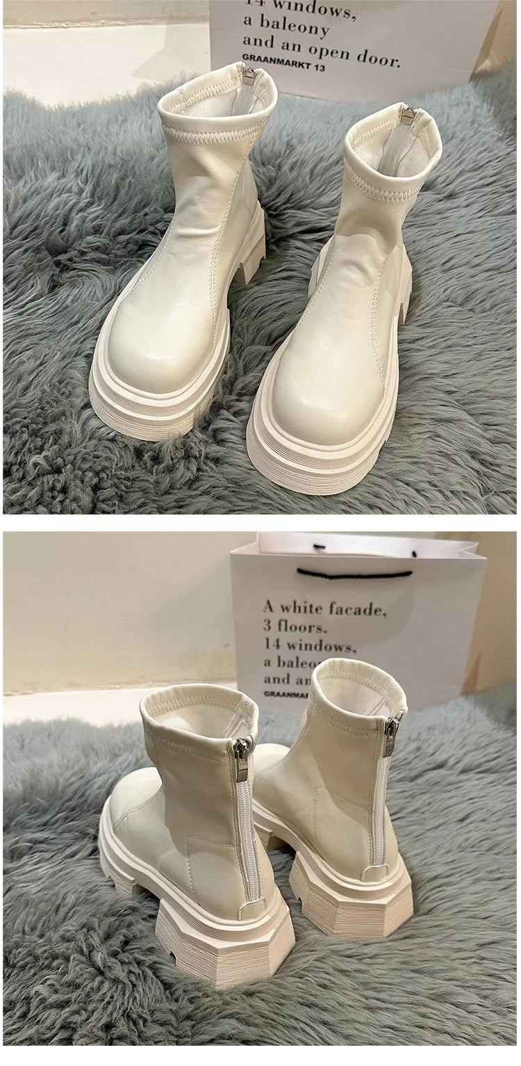 Chic Platform Ankle Boots for Fashion-Forward Ladies 2024 ATHLEXES
