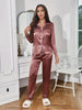 Solid Long Sleeve Pajama Set ATHLEXES