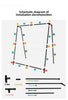PGM Indoor Golf Chipping Target Practice Set ATHLEXES
