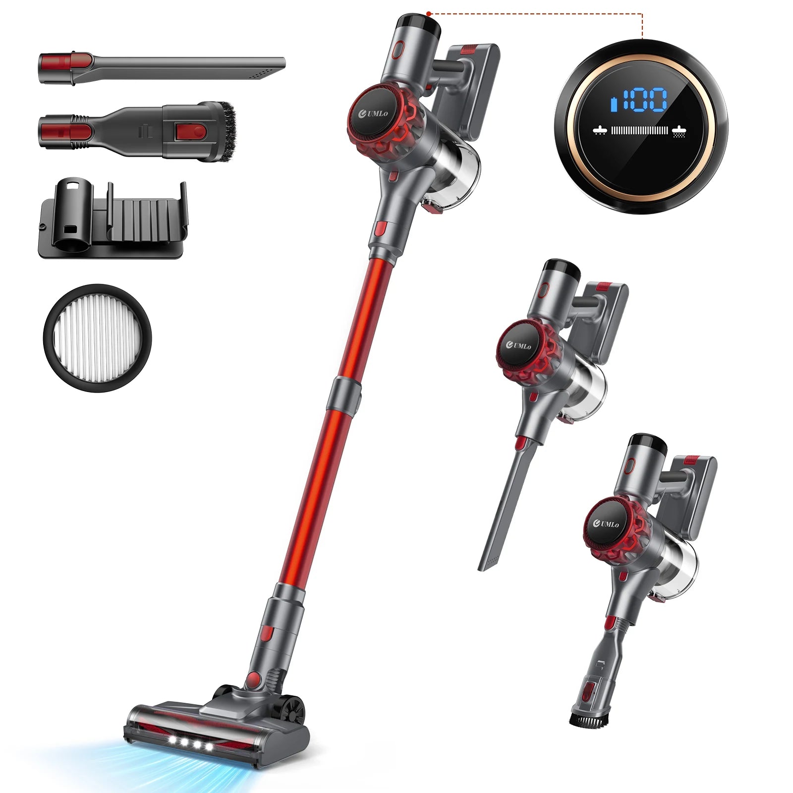 YISORA Ultra Power Cordless Vacuum Cleaner ATHLEXES