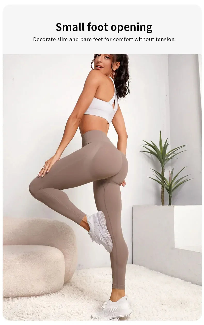 SculptFit High Waist Seamless Yoga Leggings ATHLEXES