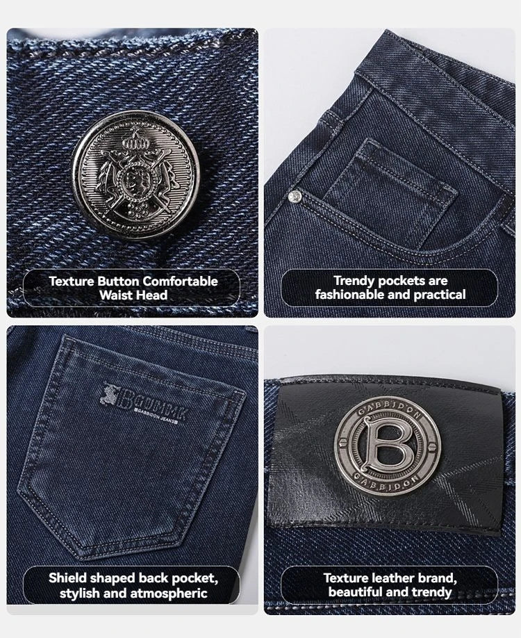 Choly Men's Slim Fit Stretch Jeans ATHLEXES