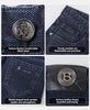 Choly Men's Slim Fit Stretch Jeans ATHLEXES