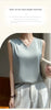 SilkBlend V-Neck Summer Blouse for Women ATHLEXES