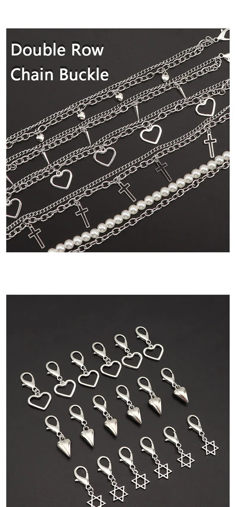 Bling Rhinestone Chain Shoe Decor for Women’s Sneakers and Accessories ATHLEXES