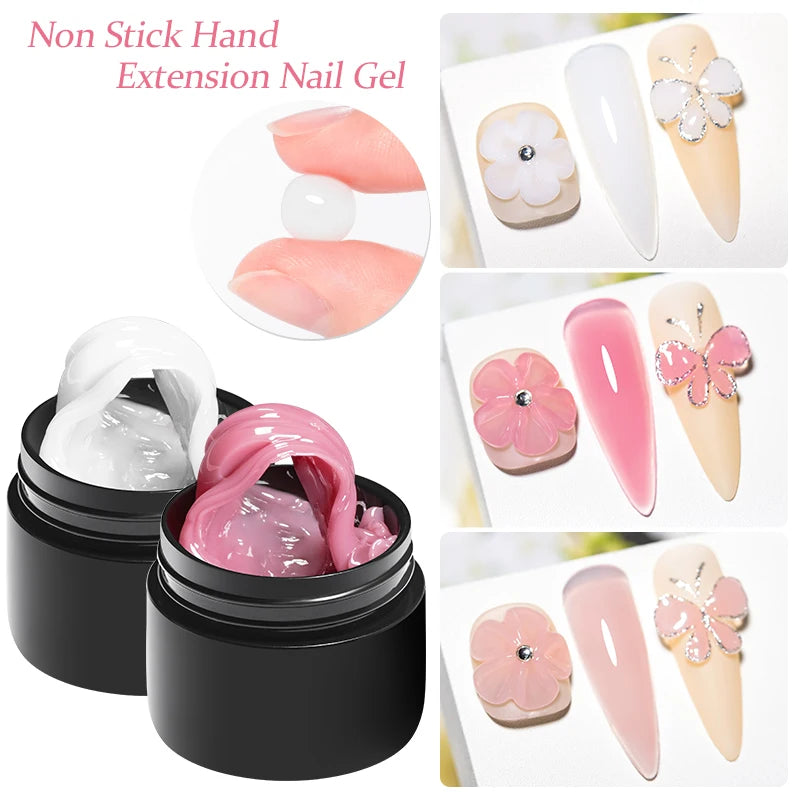 Mtssii 8ml Clear Nail Gel Art Extension & Carving Varnish ATHLEXES