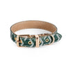 Luxury Snakeskin Soft Leather Pet Collar & Leash Set ATHLEXES