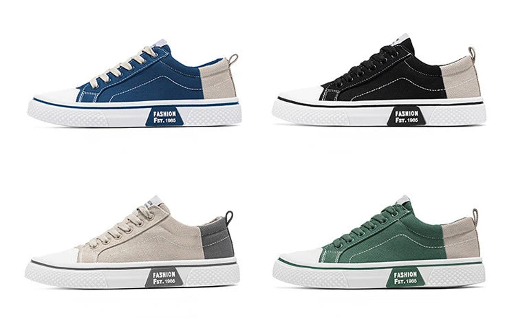 Classic Men's Breathable Canvas Skate Shoes ATHLEXES