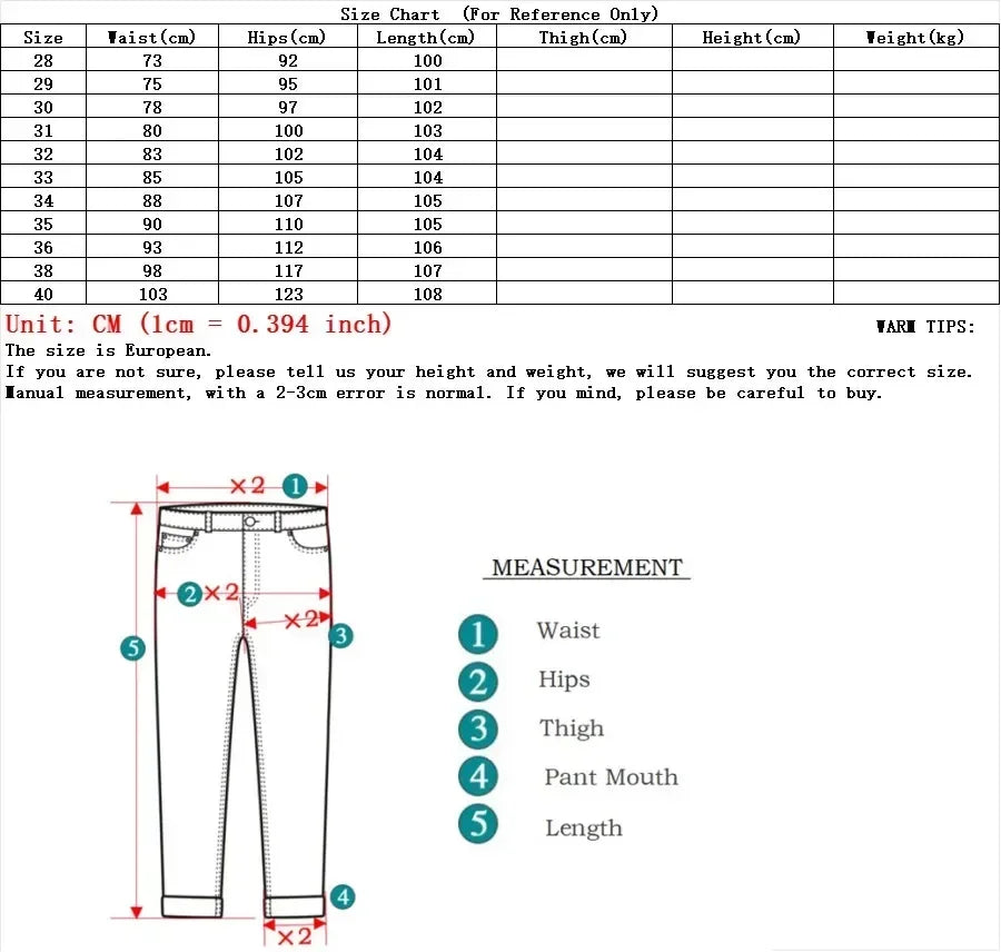 Classic Stretch Straight Fit Denim Jeans for Men ATHLEXES