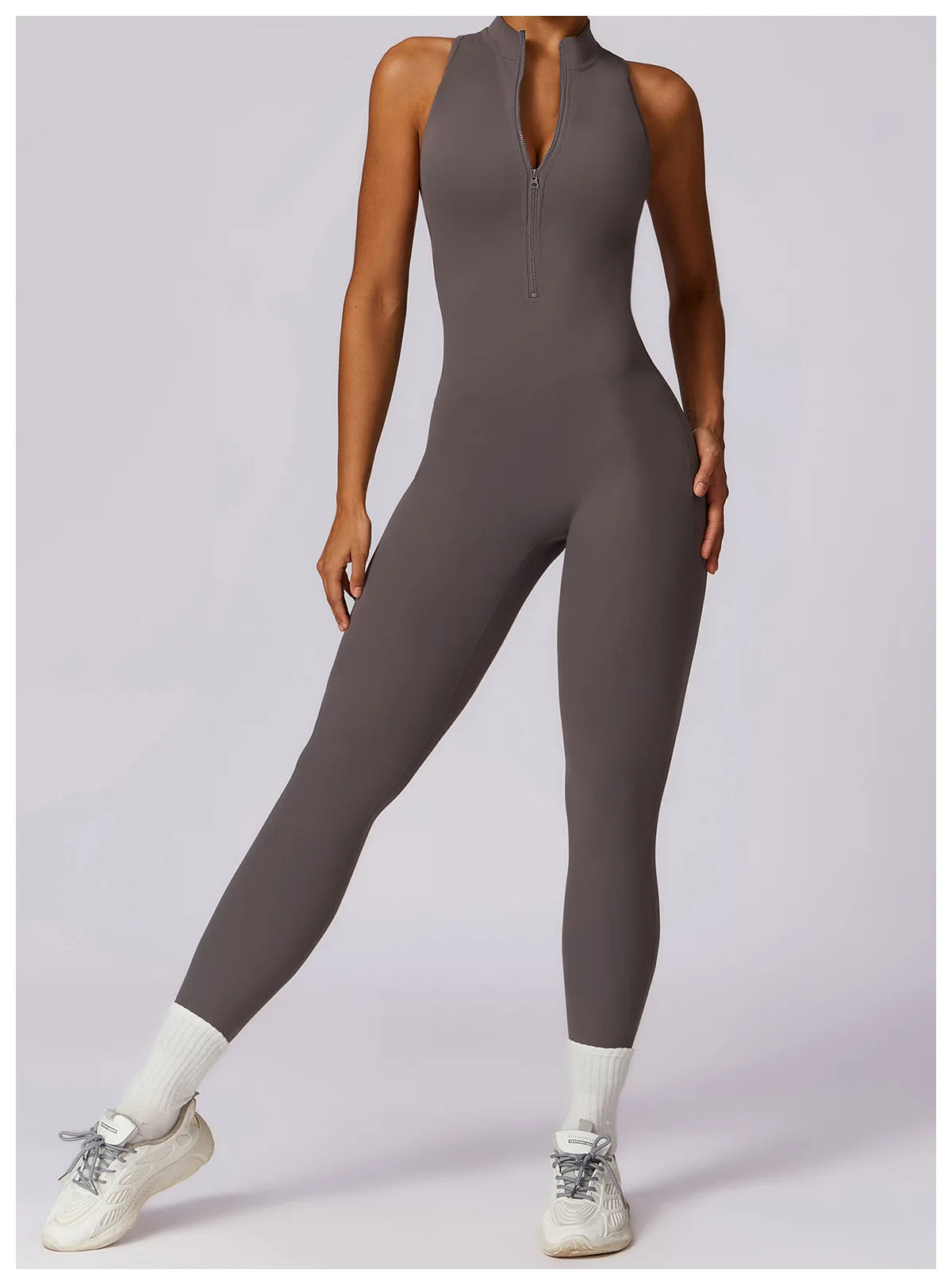 V-Back One-Piece Sports Jumpsuit ATHLEXES