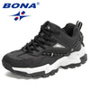 BONA 2022 Fashion Leather Breathable Casual Sneakers ATHLEXES