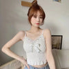 Floral Lace Back Camisole for Summer Elegance ATHLEXES