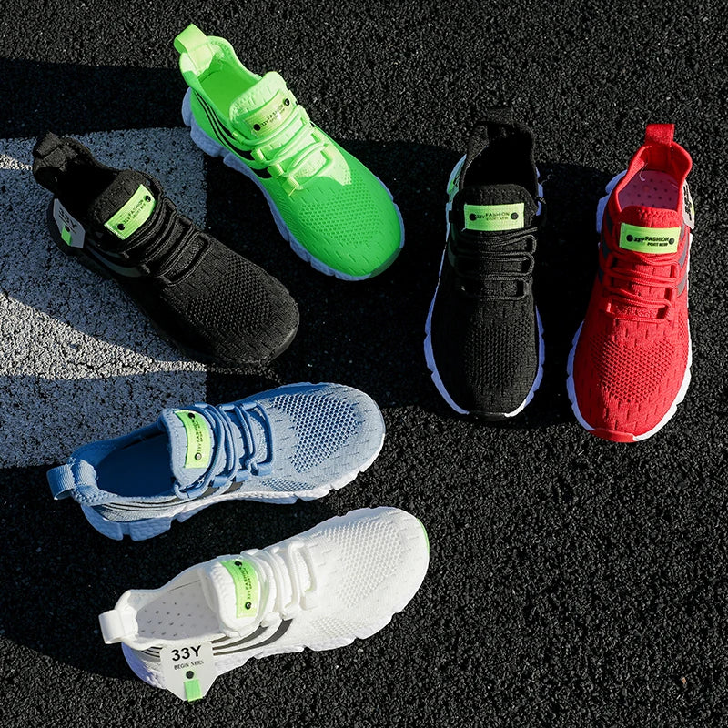 EliteStride Breathable Casual Sneakers for Men ATHLEXES