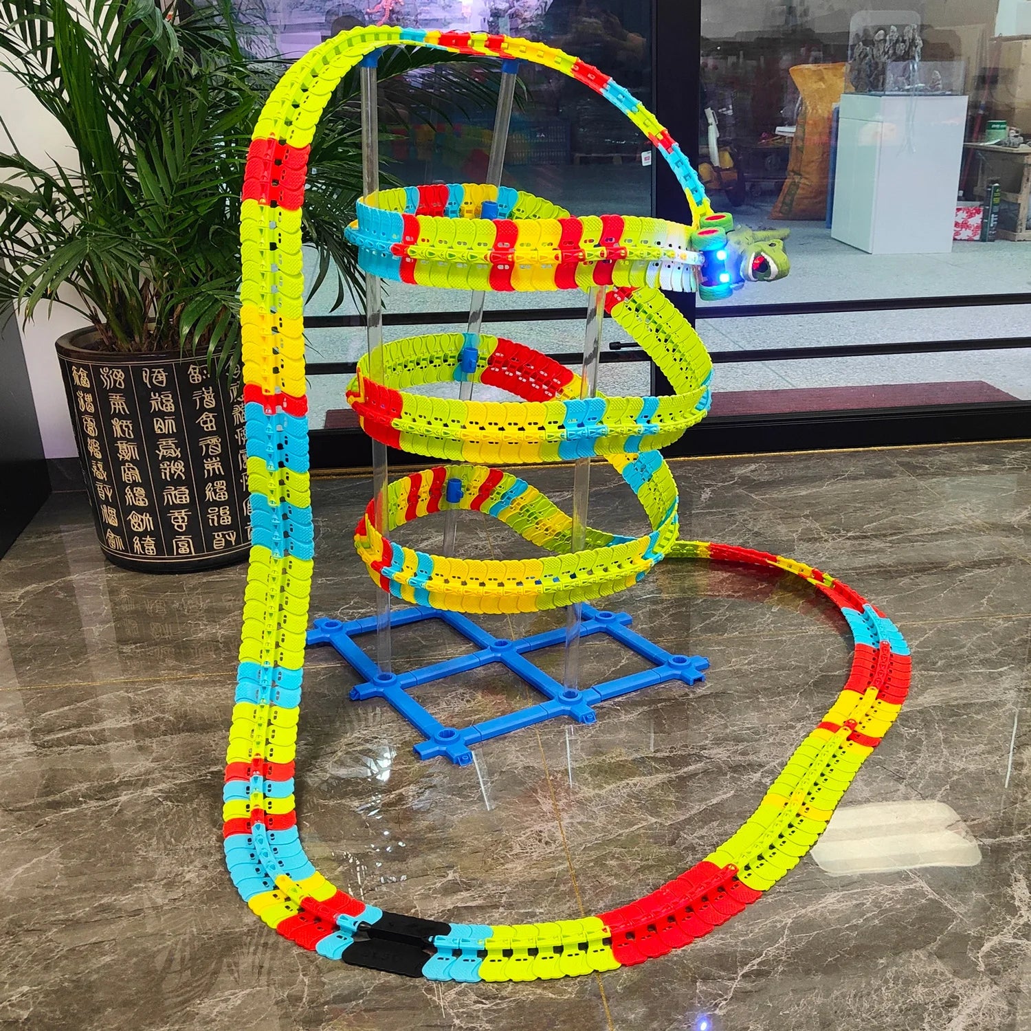 DinoTrack Flexi Race Set for Boys' Adventure ATHLEXES