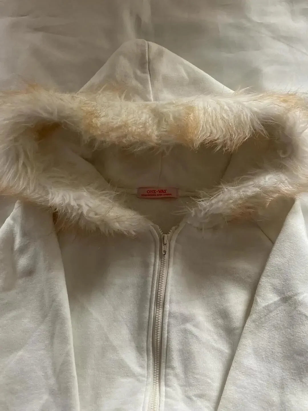 Urban Chic Zip Up Sweatshirts with Luxurious Fur Collar ATHLEXES
